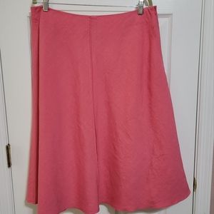 Talbots skirt size 18 pink
